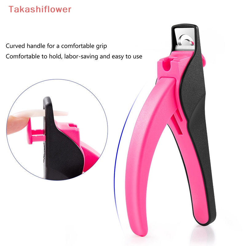 Kềm Cắt Móng Tay Giả Hình Chữ U Bằng Thép Không Gỉ Chuyên Nghiệp