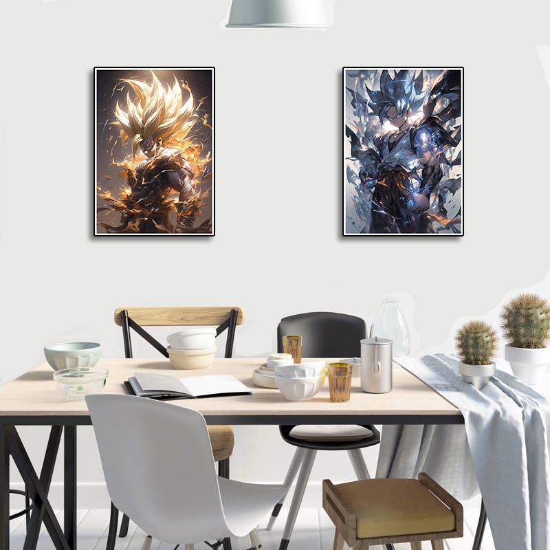 Poster Phim Hoạt Hình dragon ball z super Saiyan