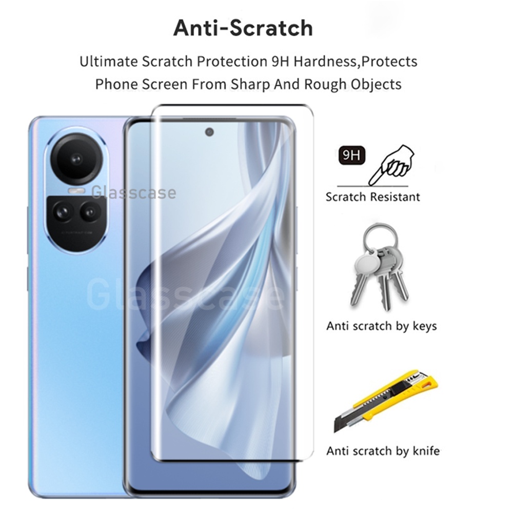 Kính Cường Lực Bảo Vệ Màn Hình Cong Cho Oppo Reno 10 pro Reno 10 pro plus 10pro 10pro + Reno10 Reno10Pro 5G 2023
