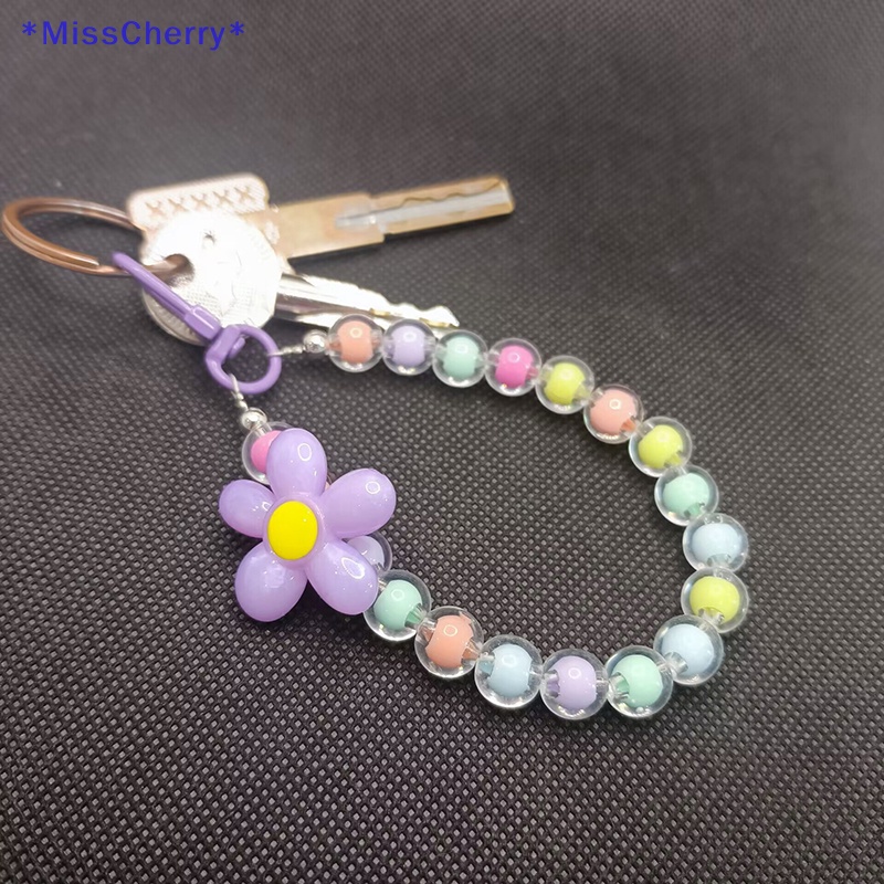 Vòng Tay Chuỗi Hạt Gắn Điện Thoại Di Động Chống Rơi Hình Hoa Hướng Dương Dễ Thương Thời Trang Cho Nữ Mới