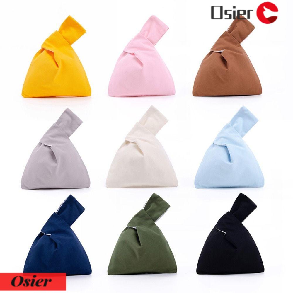 OSIER1 Túi Xách Cotton Thắt Nút Thời Trang Cho Nữ
