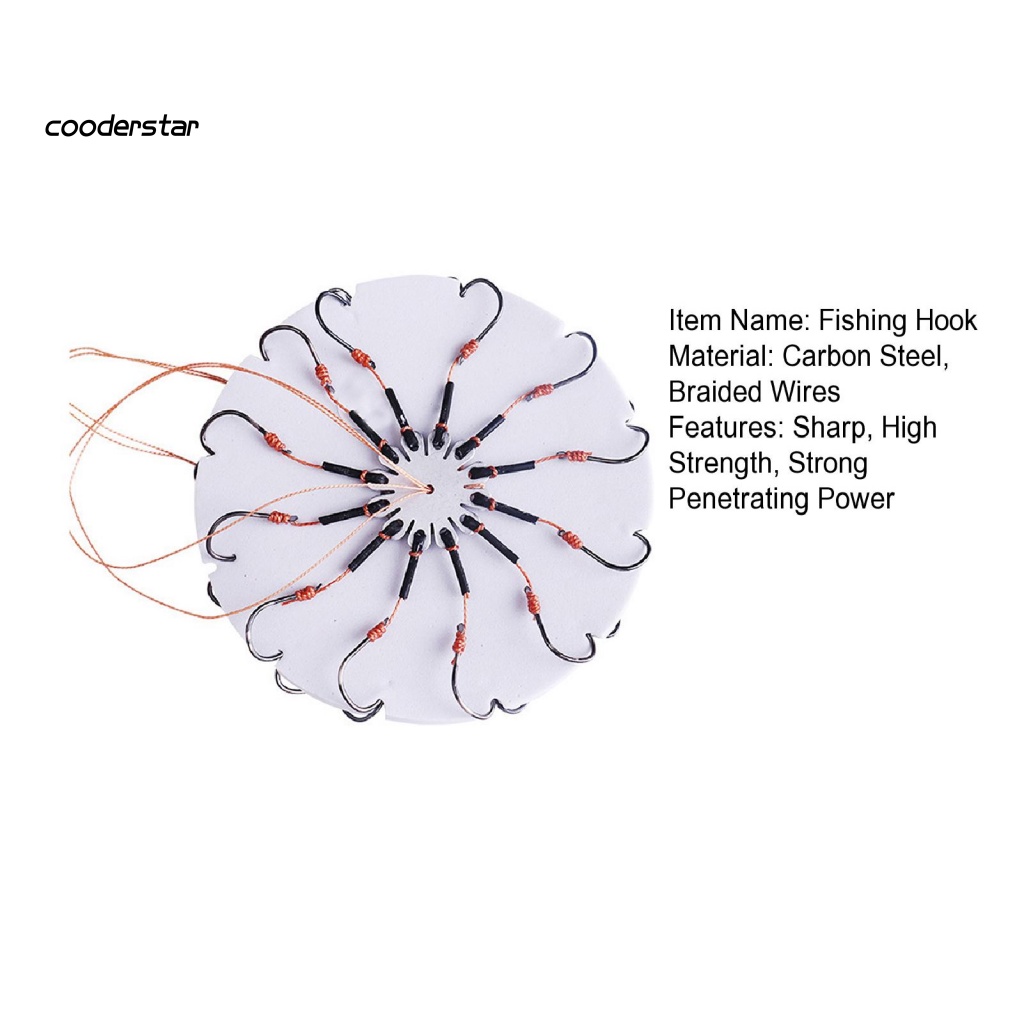 Set 2 Móc Câu Cá Chuyên Dụng Chất Lượng Cao