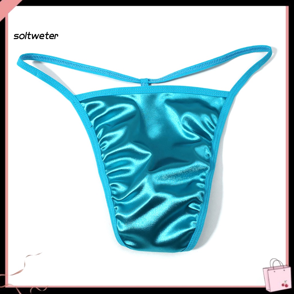 Quần Lót Lọt Khe Chữ U Lưng Thấp Màu Sắc Đơn Giản Cho Nam