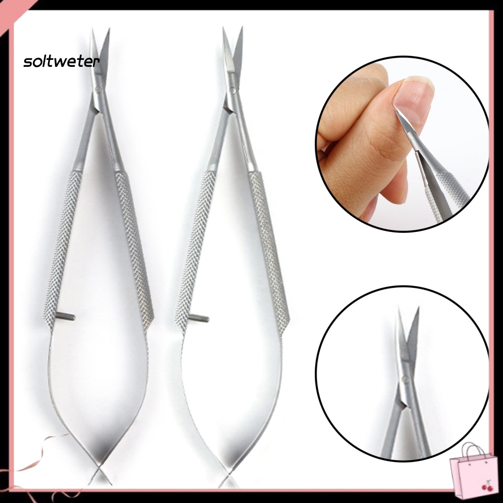 St Kéo Cắt Móng Tay Một Hàng Ngày Nhọn Không Trơn Chống Rỉ Sét Phong Cách Nga Chết Kèm Vỏ Bảo Vệ