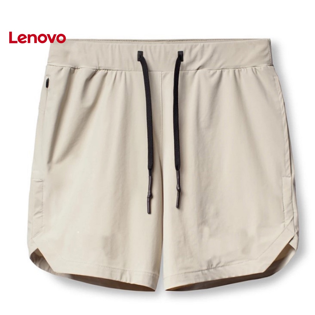 Quần Short Dây Rút Co Giãn Mềm Thoáng Khí Màu Trơn Có Túi In Hình Hoa Hướng Dương Cho Nam