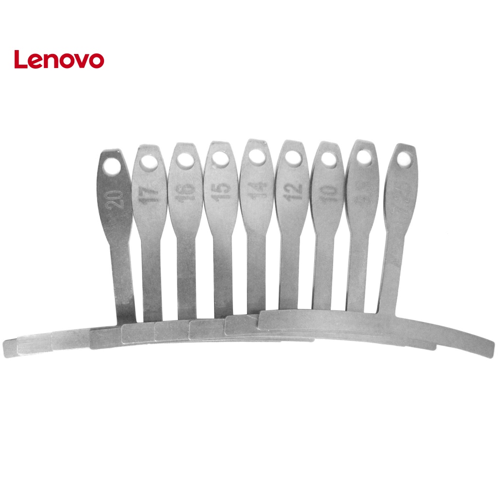 Bộ 9 Thước Đo Dây Đàn Guitar Điện Hình Chữ T Bằng Thép Không Gỉ Siêu Mỏng