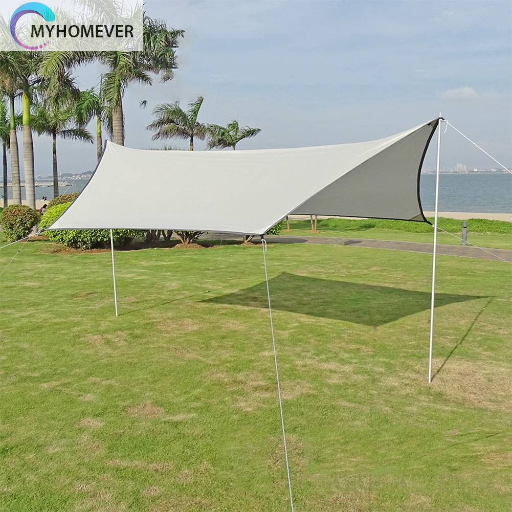 Tấm Bạt Che Nắng Chống Thấm Nước 3x4M Có Thể Gấp Gọn Tiện Dụng