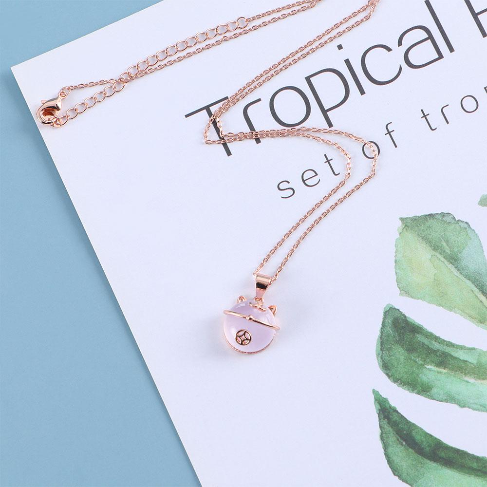 ANEMONE Vòng cổ May Mắn Phong Cách Hàn Quốc Đơn Giản