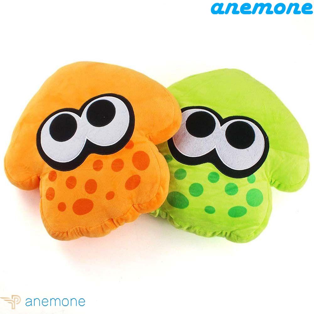 ANEMONE Đồ chơi nhồi bông Hình Con Mực Hoạt Hình Mềm Mại