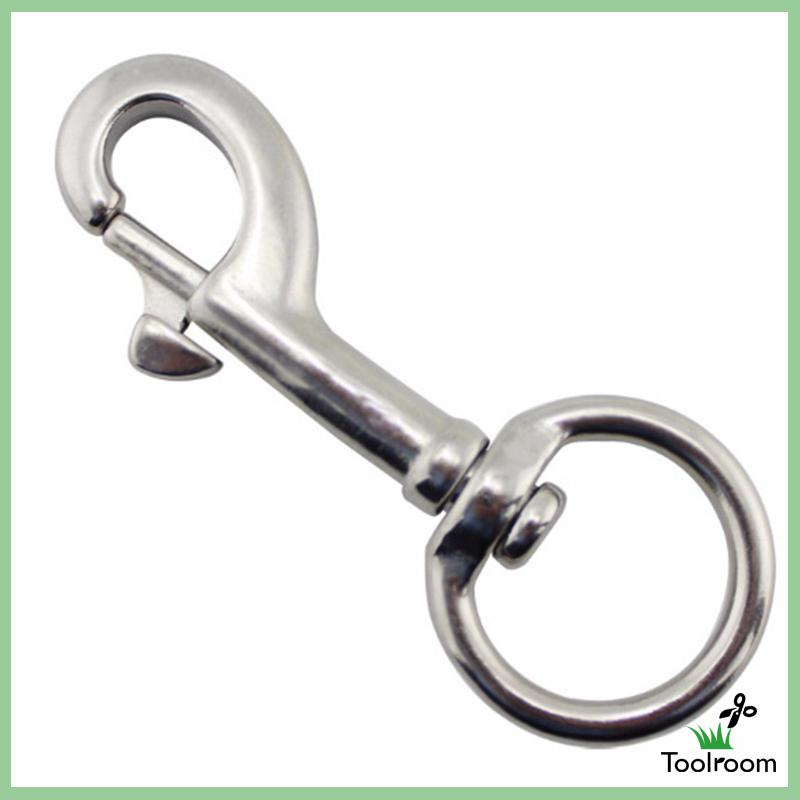 Móc Đơn Bằng Thép Không Gỉ Có Khớp Xoay Dùng Cho Thợ Lặn / Làm Đồ Da Thủ Công