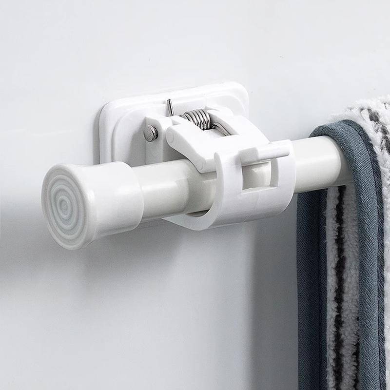 Giá Đỡ Thanh Treo Rèm Tự Dính Tiện Dụng Cho Khách Sạn