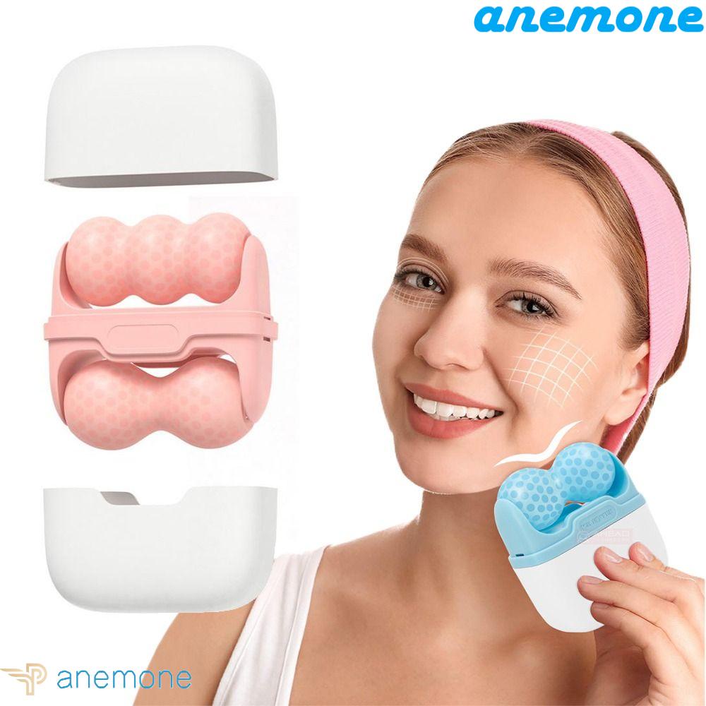 ANEMONE Cây Lăn Mát Xa 2 Trong 1 Giúp Da Săn Chắc