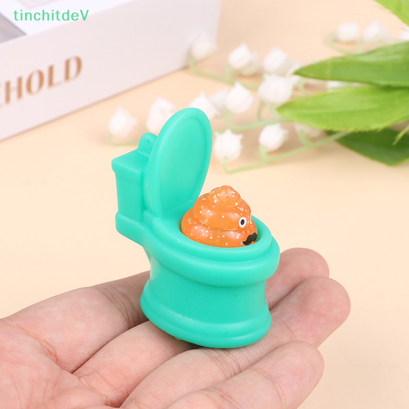 [TinchitdeV] Đồ Chơi Ghế Ngồi Toilet Dạng Bóp Sáng Tạo Nhiều Màu Sắc Mang Theo Xung Quanh [Mới