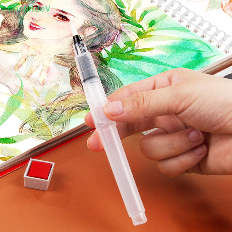 1 Cây Bút Lông Đầu Tròn Mềm Có Thể Nạp Đầy Màu Nước
