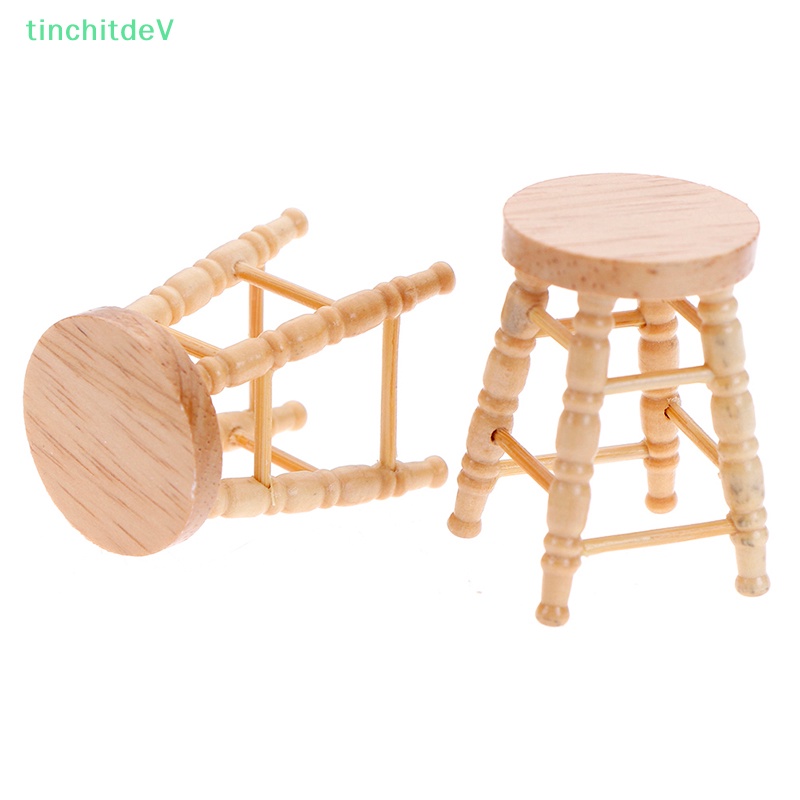 [TinchitdeV] 1 Ghế Trang Trí Nhà Búp Bê Tỉ Lệ 1 / 12