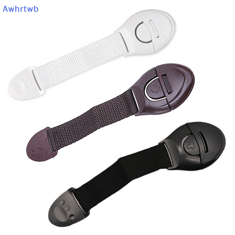 Set 5 Khóa Cửa Tủ Lạnh / Ngăn Kéo Bảo Vệ An Toàn Cho Bé Mới