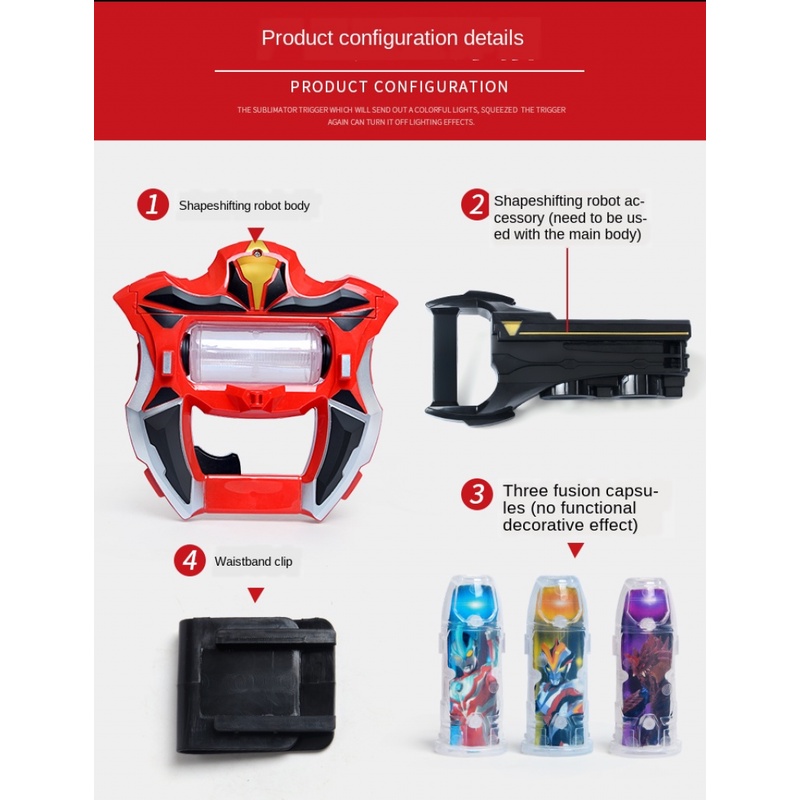 Đồ chơi Ultraman Geed Dx Ultraman nhân vật biến hình quà sinh nhật búp bê