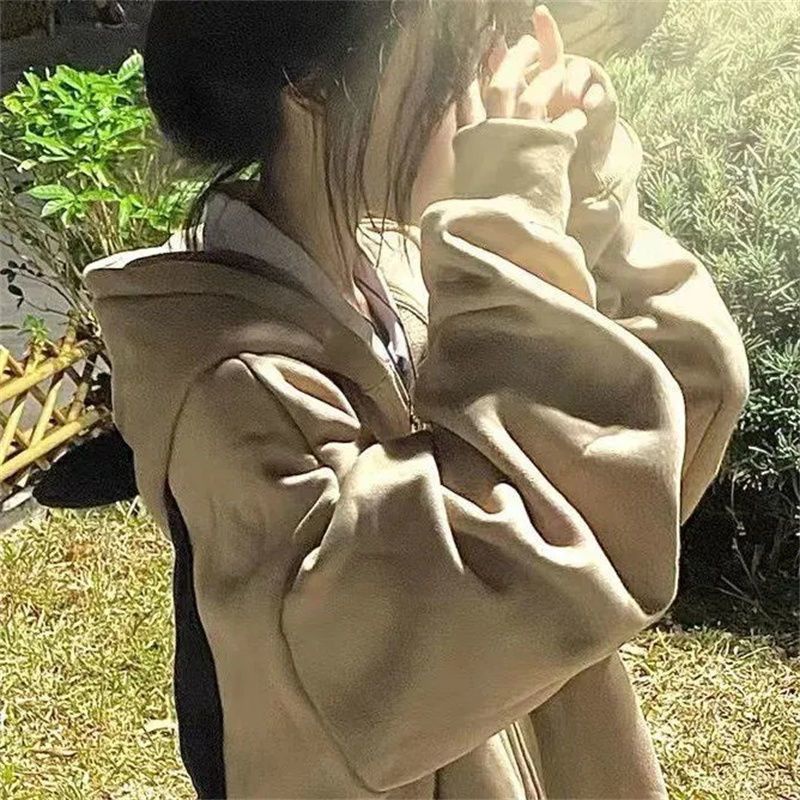 Áo Khoác Sweater Mỏng Phong Cách Thời Trang Hiphop Vintage Dành Cho Nữ