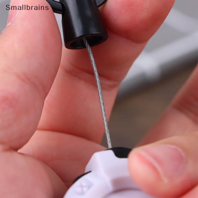 1 Móc Chìa Khóa Thể Thao Bằng Kim Loại Co Giãn Chống Trộm Dễ Tháo Rời