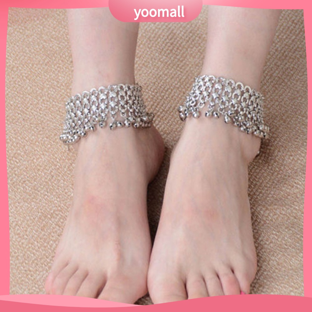 Lắc Chân Đính Hạt Và Tua Rua Phong Cách Vintage Gợi Cảm Cho Nữ