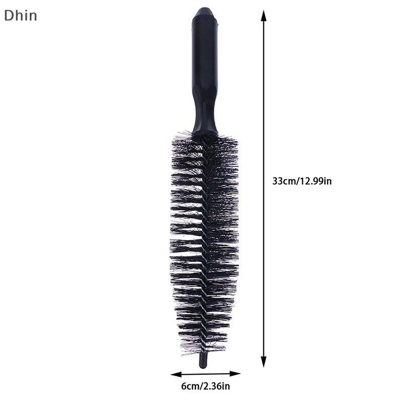 [Dhin] 1Pc Car Vehicle Motorcycle Wheel Tire Rim Brush Cleaning Brush Conical Car Truck Motorcycle Bicycle Washing Cleaning Tools COD