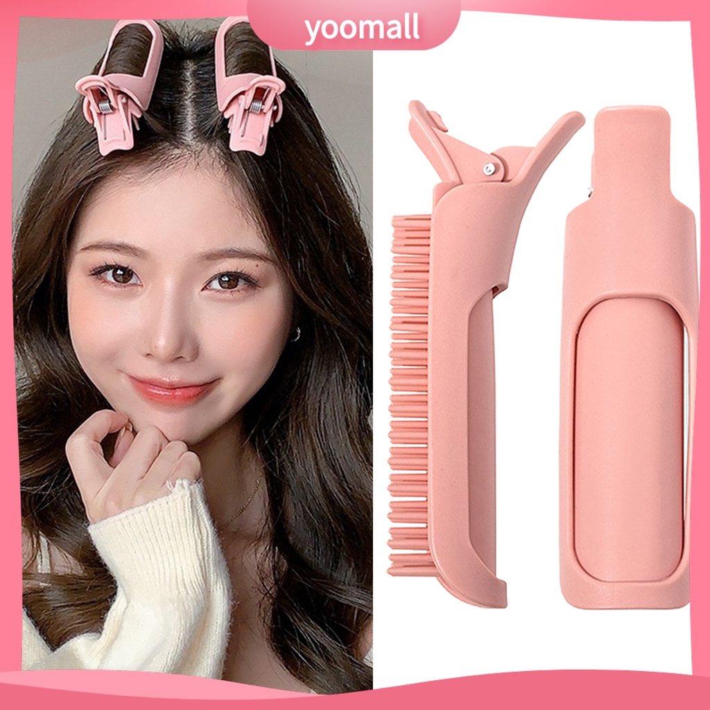 Kẹp Tạo Kiểu Tóc Xoăn Bồng Bềnh Tự Nhiên Không Trơn Có Thể Tái Sử Dụng