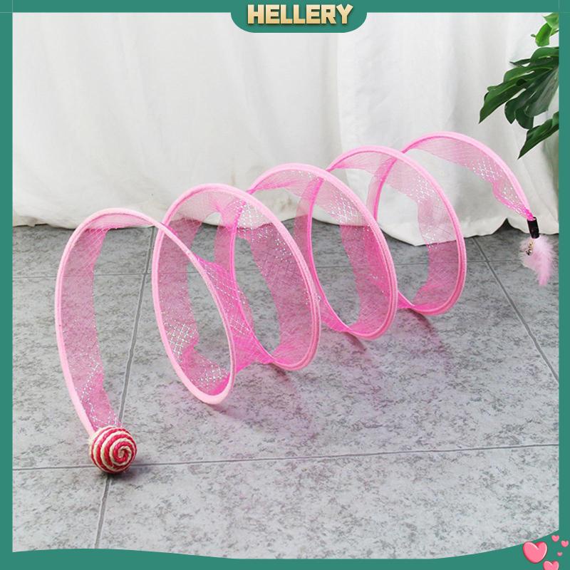 Đường Hầm Lưới Co Giãn Gấp Gọn Tiện Dụng Cho Mèo Cưng