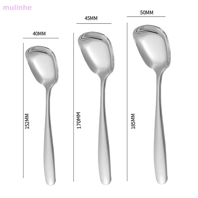 Bộ Muỗng Nĩa Lớn Bằng Thép Không Gỉ Tiện Dụng Cho Nhà Bếp