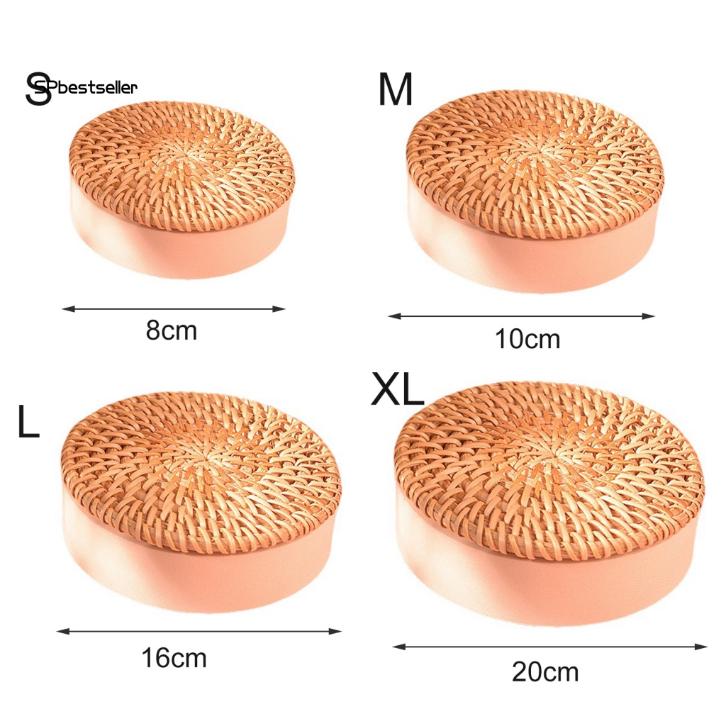 Thảm Mây Đan Lót Giường Chống Mòn In Họa Tiết Gấu Vàng