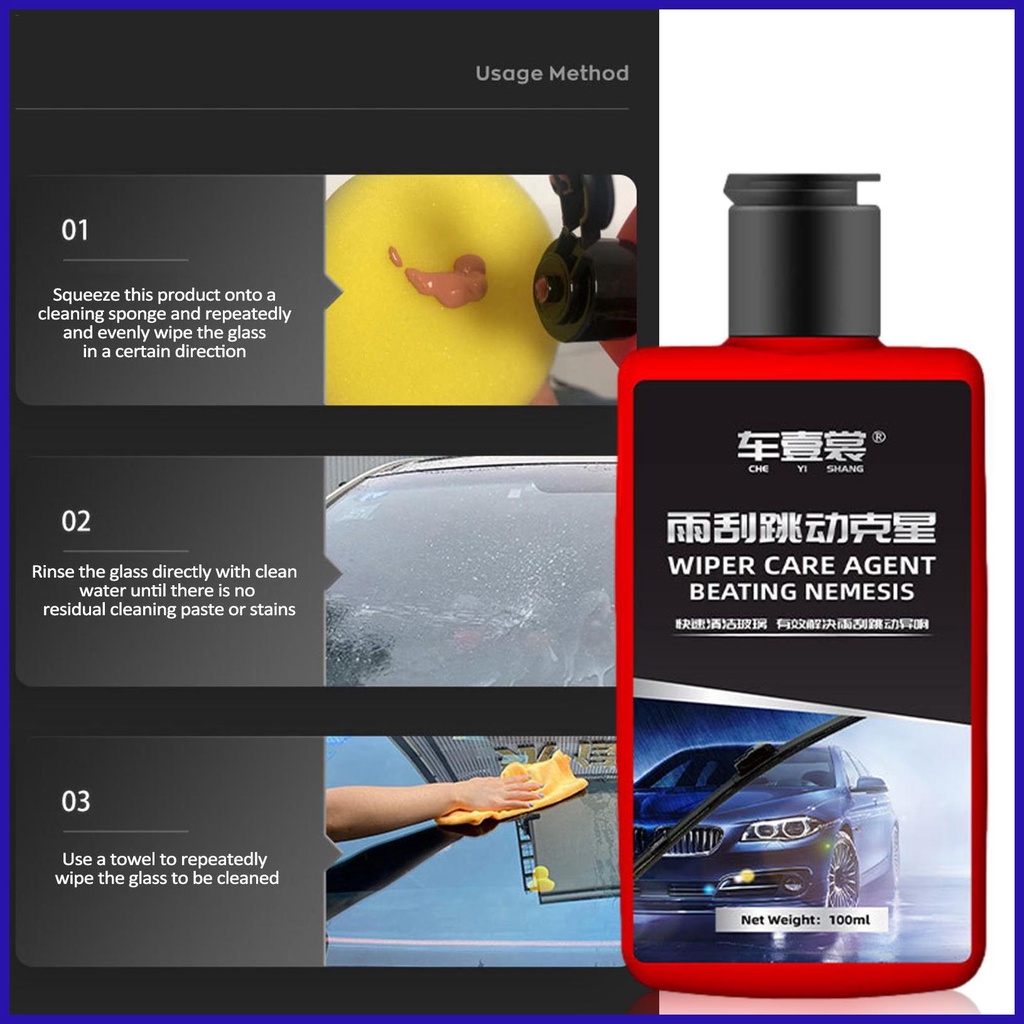 Kem Loại Bỏ Vết Bẩn Trên Kính Xe Hơi Tiện Dụng