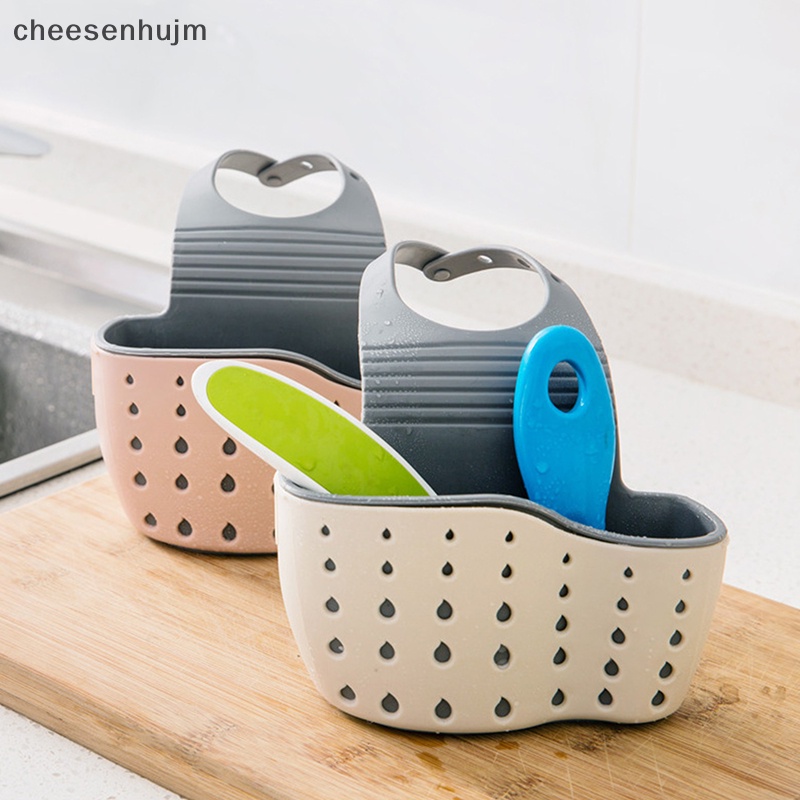 Giá Đựng Mút Rửa Chén / Xà Phòng Bằng Cao Su Pp Có Giác Hút Tiện Dụng Cho Nhà Bếp / Toilet