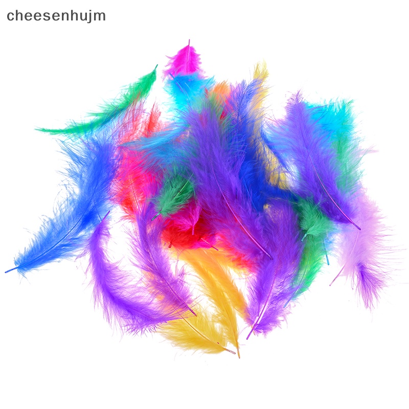 Set 50 Lông Gà Tây 10-15cm Tự Trang Trí
