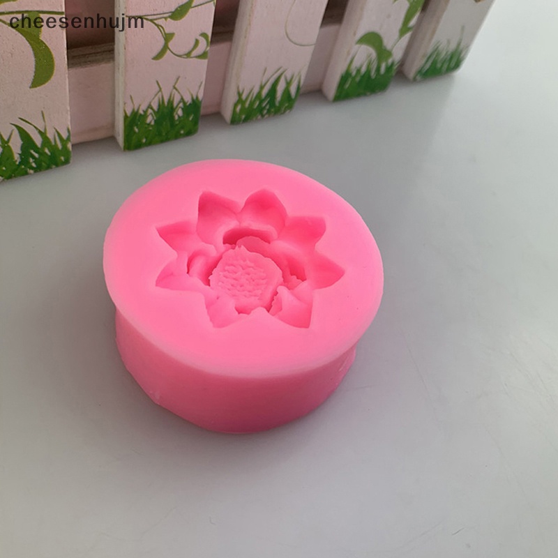 1 Khuôn Làm Bánh / Sô Cô La / Bánh Cupcake Hình Hoa Sen Bằng Silicone DIY