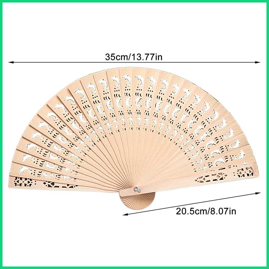 Quạt Xếp Cầm Tay Phong Cách Trung Hoa Trang Trí Tiệc Cưới / Sinh Nhật