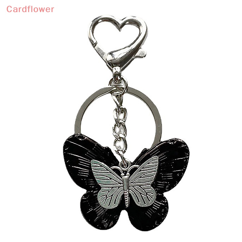 Móc Khóa Điện Thoại Y2K Bằng Acrylic Hình Bướm Phong Cách Vintage Mới