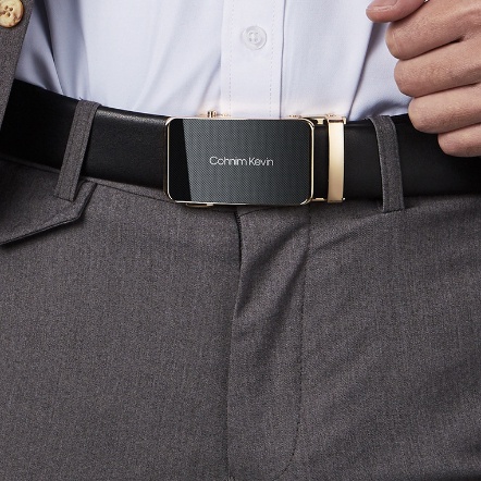 Thắt lưng nam cao cấp Cohim kevin, Dây nịt nam da bò nguyên tấm , Dây thắt lưng nam LEANO