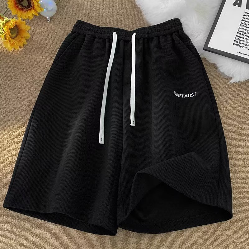 Quần Short Thể Thao Mỏng Dáng Rộng Phong Cách Đường Phố Mỹ Thời Trang Mùa Hè Cho Nam