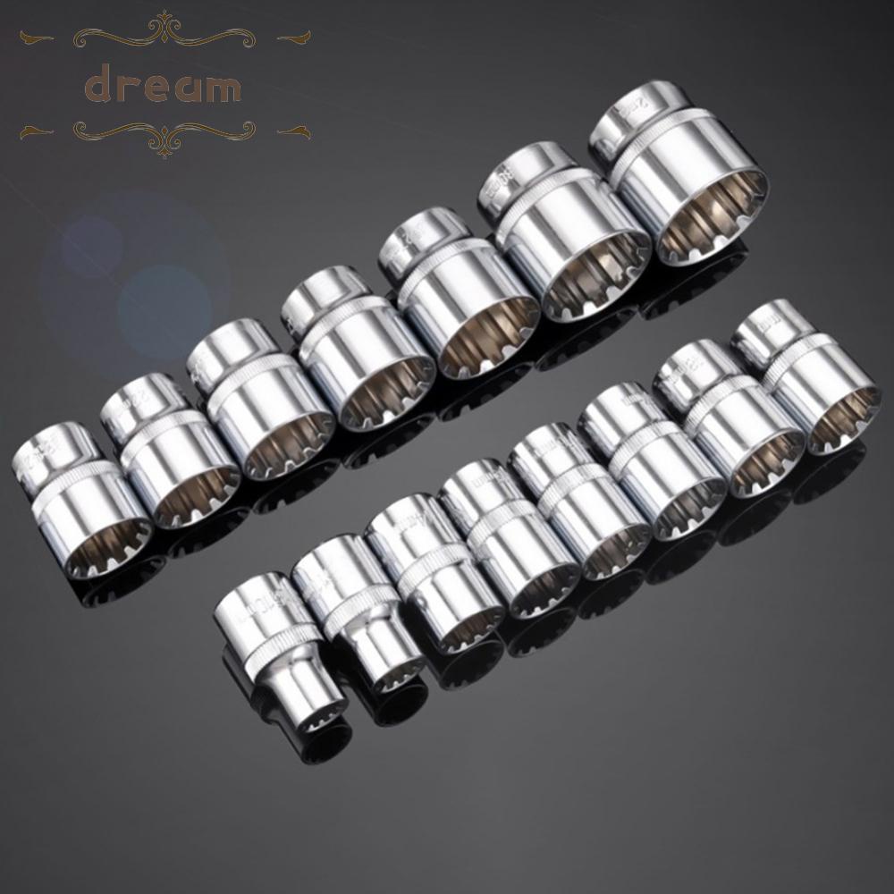 【DREAMLIFE】Socket Chrome Vanadium Steel Ratchet Socket Torx Bit Socket For Ratchet Wrench