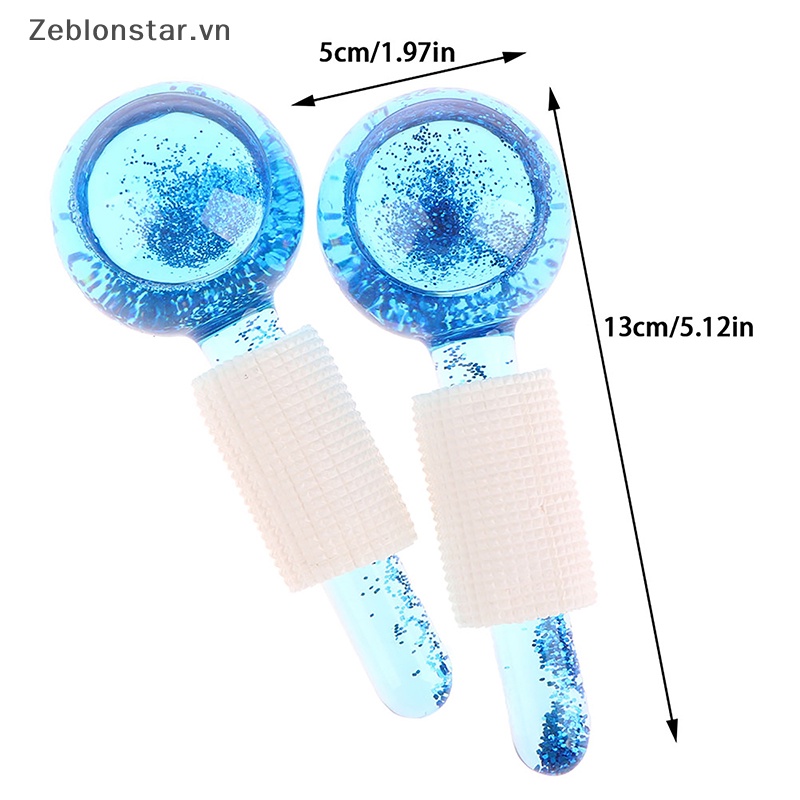 Bộ 2 Cây Lăn Mát Xa Làm Săn Chắc Da Loại Bỏ Nếp Nhăn Se Khít Lỗ Chân Lông