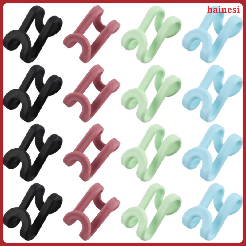 Set 24 Móc Nhựa Treo Quần Áo Tiết Kiệm Không Gian