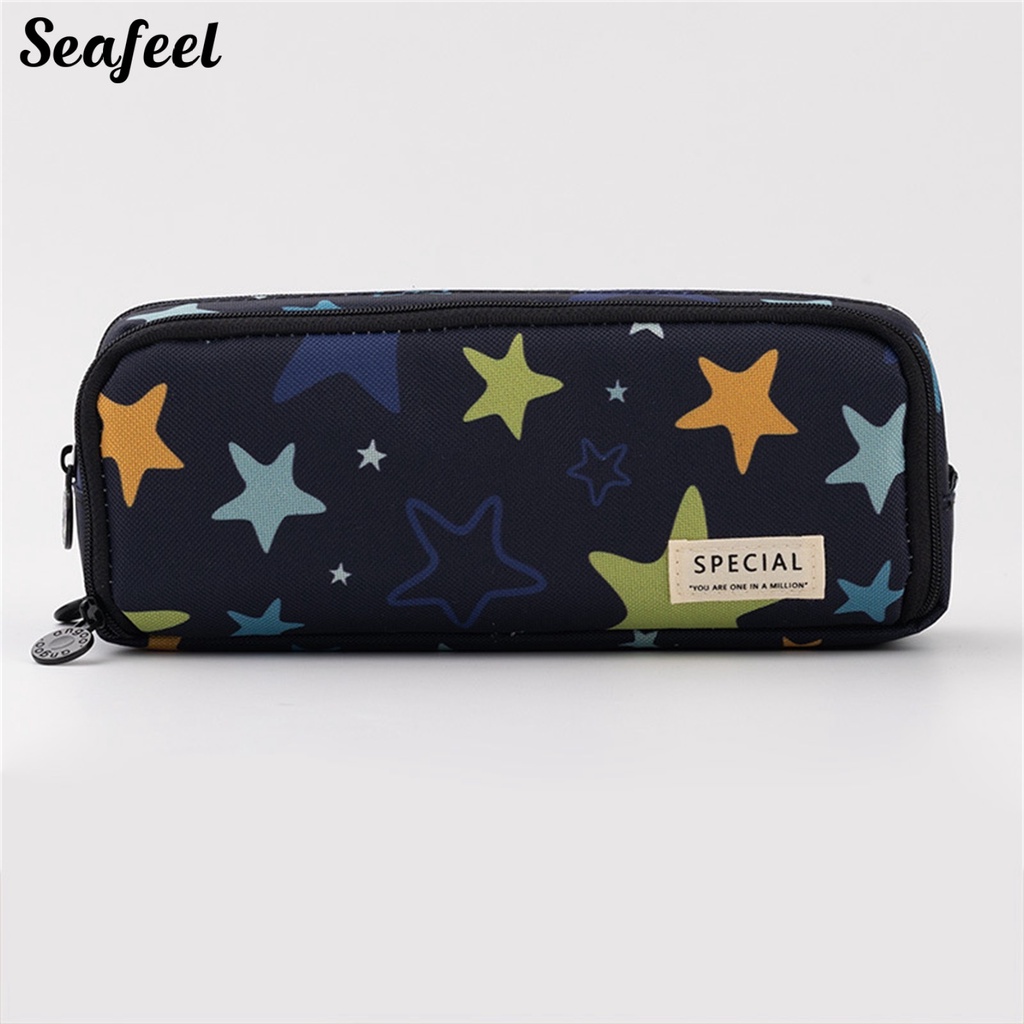 Hộp Đựng Bút Đa Năng Sức Chứa Lớn Họa Tiết Tinh Tế Phong Cách Cho Học Sinh