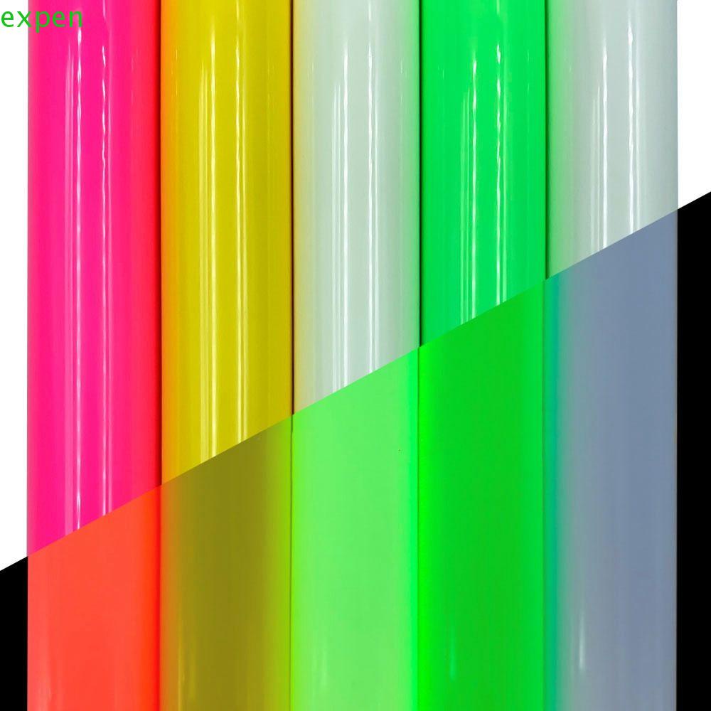 Màng Vinyl Truyền Nhiệt Dạ Quang HTV Phát Sáng Trong Bóng Tối Trang Trí Quần Áo Thủ Công DIY