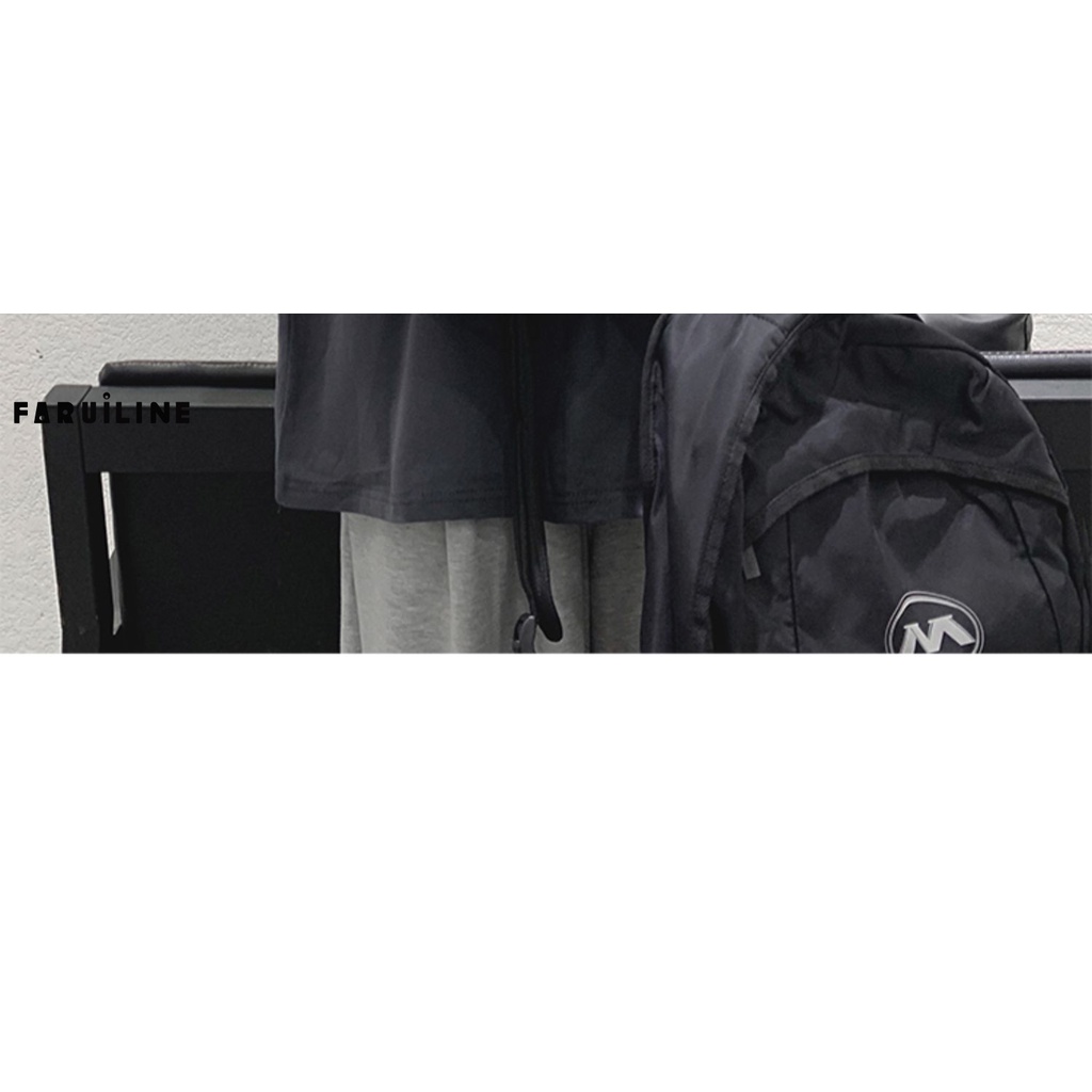 Áo Thun Trắng Faruiline Dài Tay Size Lớn Phong Cách Đường Phố Cho Nam HZFMC1243