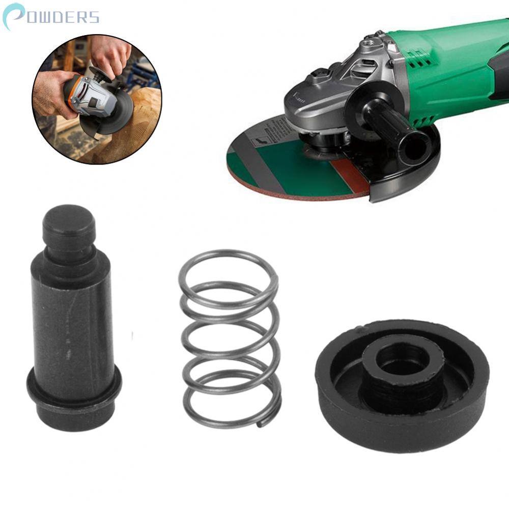 Nút Tự Khóa Lò Xo Bằng Kim Loại Màu Đen Chuyên Dụng Cho Máy Mài