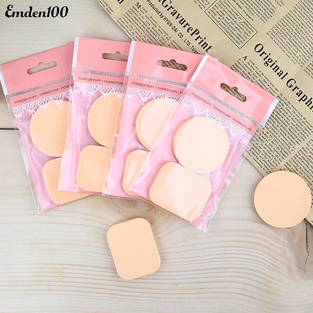 Set 2 Mút Trang Điểm Ướt Và Khô Mềm Mại Đa Năng Tiện Dụng