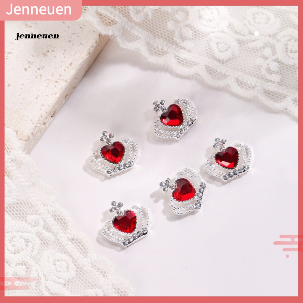 Jen Bộ 10 Đá Trang Trí Hoàn Hảo: Vương Miện Có Thể Sử Dụng Cho Tất Cả Các Loại Móng Tay Đó Là Món Quà Lý Tưởng Cho Bạn Gái Bạn Thân Etc On Mother 'S Day Vale