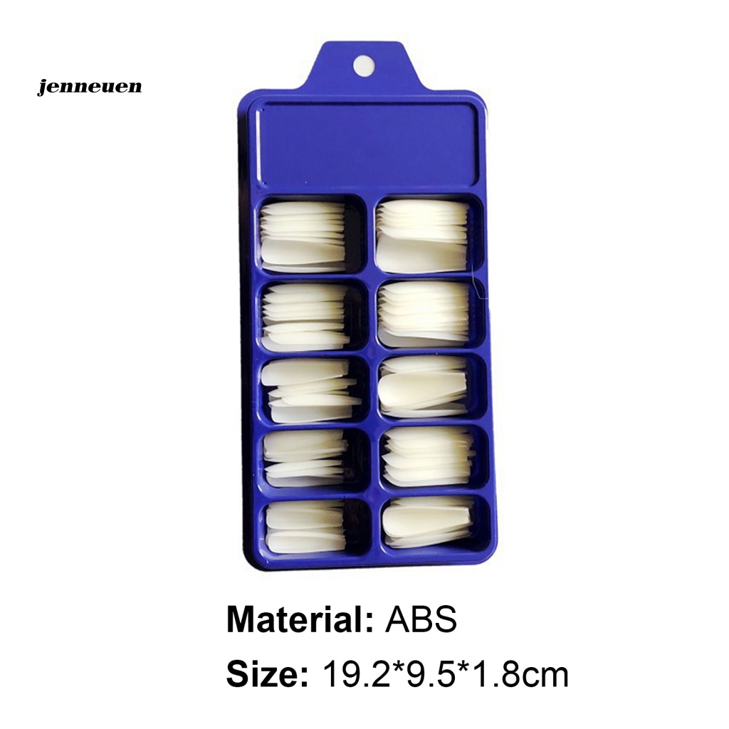 Set 100 Móng Tay Giả Trang Trí Sáng Tạo Cho Salon