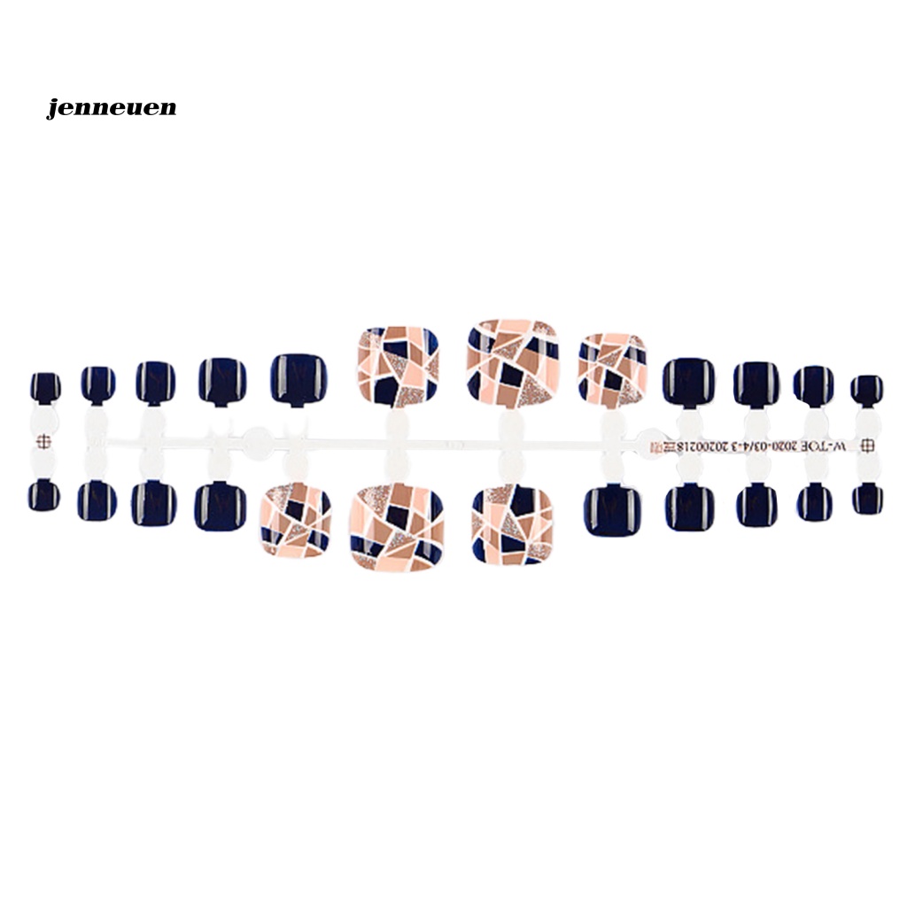 1 Hộp Móng Tay Giả Nhẹ Che Phủ Toàn Diện