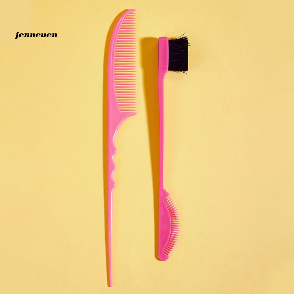 Set 2 Lược Chải Tóc Hai Mặt Tạo Kiểu Chuyên Nghiệp