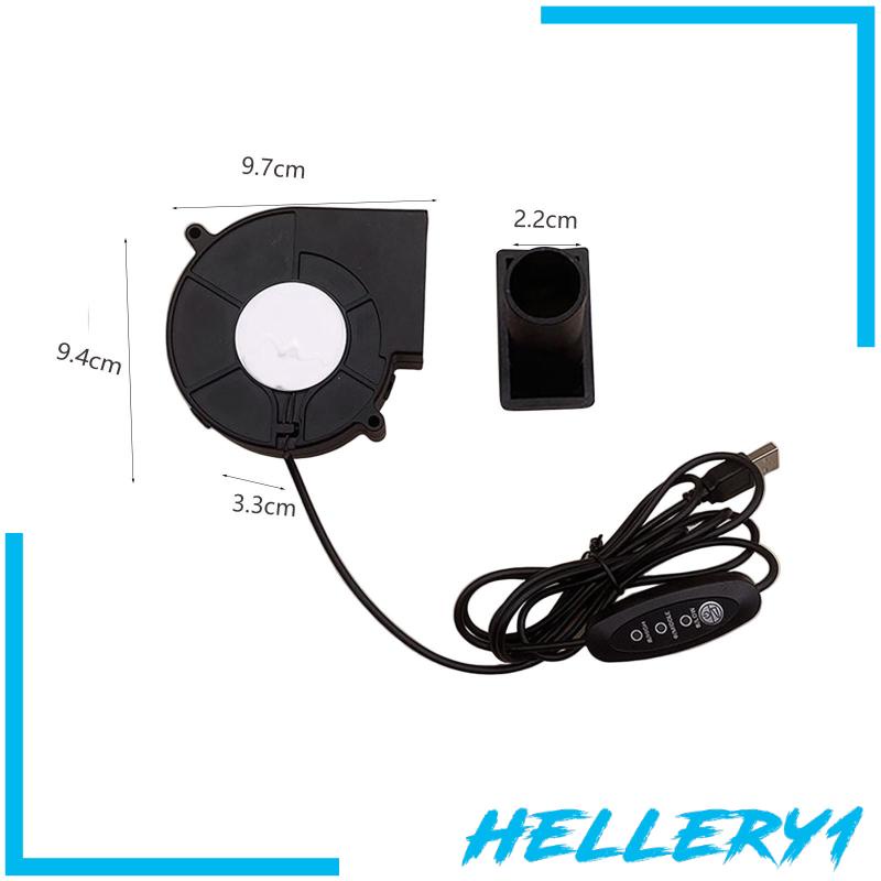 Quạt Thổi Lửa Nướng BBQ Mini 5 Chế Độ Cổng Cắm USB